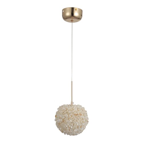 Подвесной светильник Lussole Appling LSP-8737 20W блестящее золото