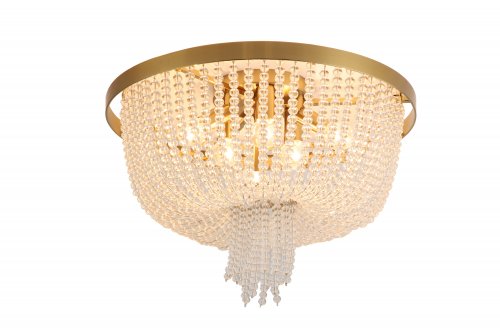 Потолочный светильник Freya Ornament FR1008CL-06BS 60W латунь