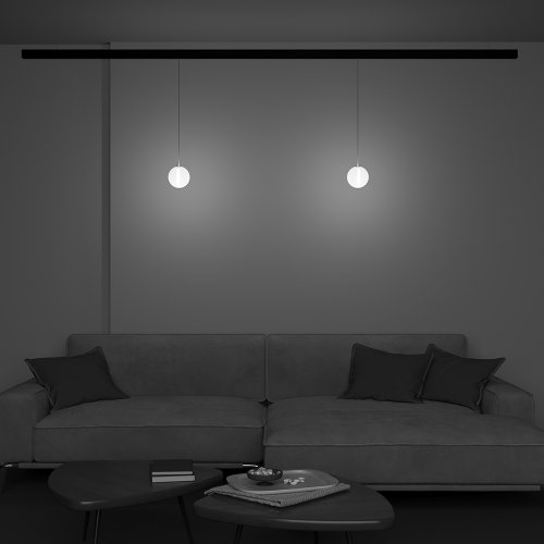 Трековый подвесной светильник Technical Luna TR039-2-5W3K 5W черный