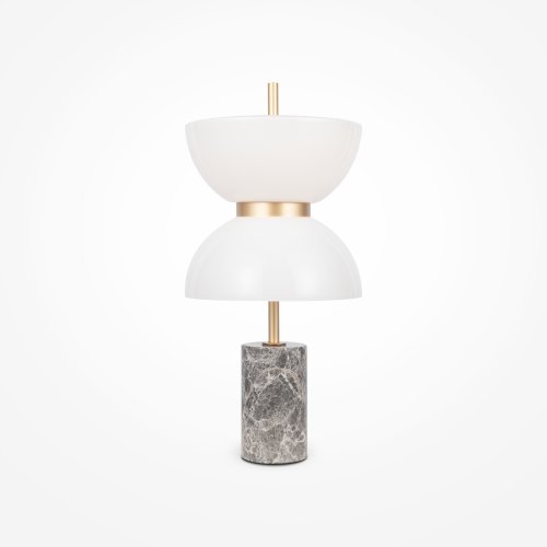 Настольный светильник Maytoni Kyoto MOD178TL-L11GR3K 11W золото/серый