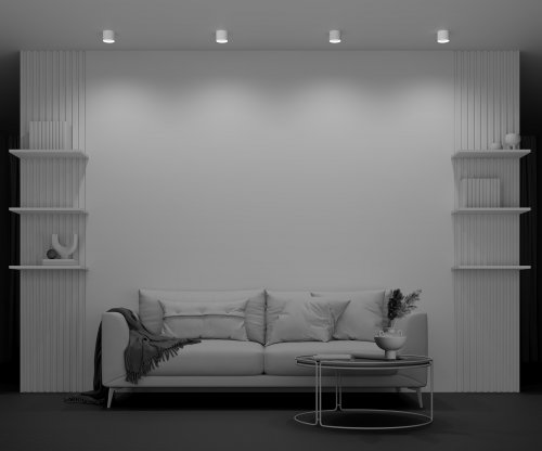 Потолочный светильник Technical Glam C096L-GX53-WBS 15W белый/латунь