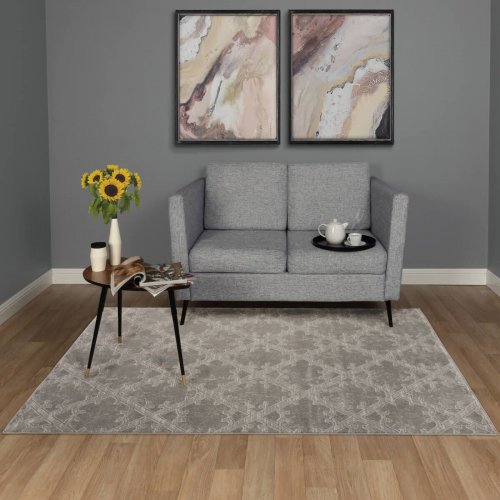 Турецкий ковер Lion 5574 Grey/Grey 2,3x1,6 м прямоугольный
