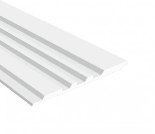 Стеновая панель дюрополимерная под покраску Hiwood LV121 NP 2700x120x12