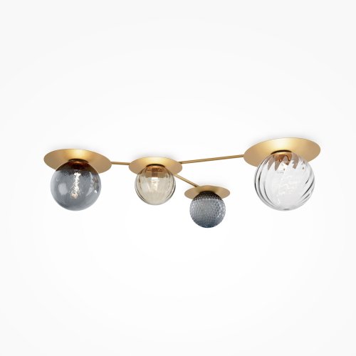 Потолочный светильник Maytoni Star sky MOD291CL-04BS1 40W латунь