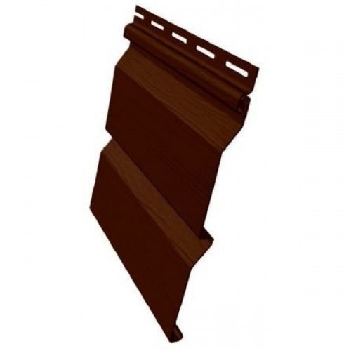 Сайдинг Fineber Standart Темный дуб 3660x205 мм