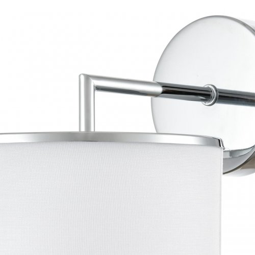 Бра Lumion Suntori цвет хром, белый арт. 6591/1W  1*40W E14