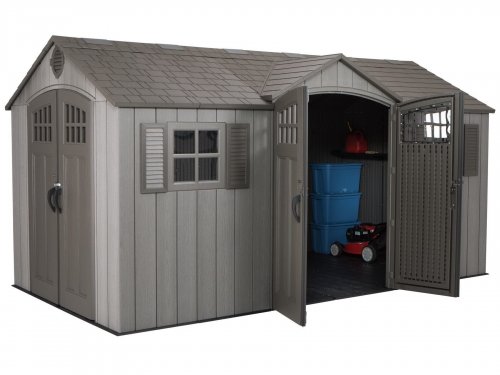 Пластиковый сарай Woodlook 15х8 60318