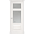 Межкомнатная дверь La Porte серия Classic модель 300.6 ясень бланко со стеклом Терра