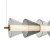 Подвесной светильник Freya Plum FR6137PL-L21BT1 23W латунь Подвесной светильник Freya Plum FR6137PL-L21BT1 23W латунь