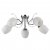 Люстра потолочная Lumion Marcela 4594/5C 5*40W хром Люстра потолочная Lumion Marcela 4594/5C 5*40W хром