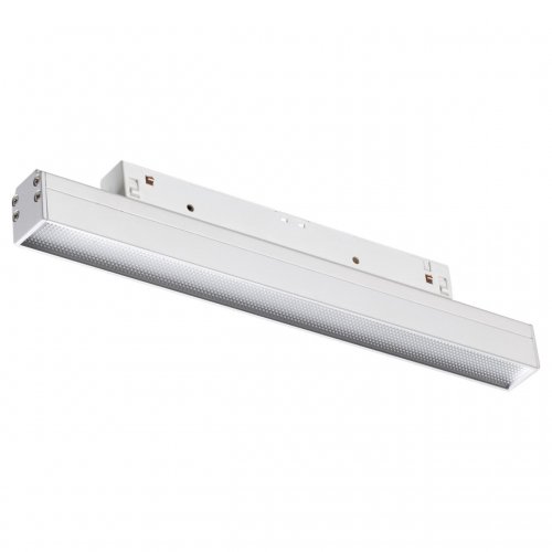 Трековый светильник для низковольтного шинопровода Novotech Flum 358413 LED 12 Вт