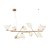 Подвесной светильник Freya Flaty FR5374PL-10BS 40W латунь Подвесной светильник Freya Flaty FR5374PL-10BS 40W латунь