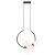 Подвесной светильник Lussole Aberdeen LSP-8747 25W черный