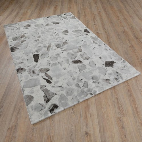 Турецкий ковер Trendy 5554A Cream/Anthracite 1,5x0,8 м прямоугольный