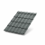 Металлочерепица МП Ламонтерра X (ПЭ-01-7005-0.45) 7005 Мышиный