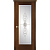 Межкомнатная дверь La Porte серия Classic модель 300.3F красное дерево контур с бевелсами Мальта