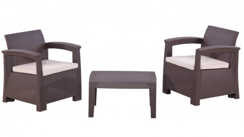Комплект мебели Rattan Comfort 3 венге SF4-2P