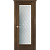 Межкомнатная дверь La Porte серия Classic модель 300.3F дуб миндаль со стеклом Лилия