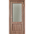Межкомнатная дверь La Porte серия Rossi модель 320 шимо темный со стеклом
