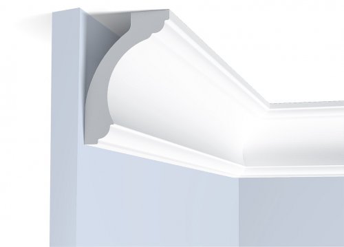 Карниз под покраску Hiwood AL75 2000x50x76