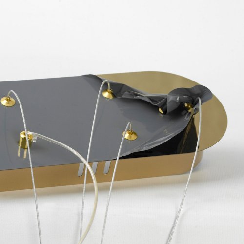 Линейно-подвесной светильник Lussole Napa LSP-7272 70W блестящее золото