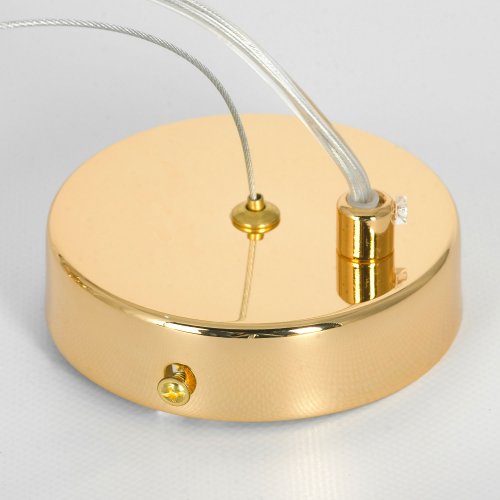 Люстра подвесная Lussole Davie LSP-8778 40W блестящее золото