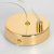 Люстра подвесная Lussole Davie LSP-8778 40W блестящее золото Люстра подвесная Lussole Davie LSP-8778 40W блестящее золото