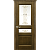 Межкомнатная дверь La Porte серия New Classic модель 200.2 дуб коньяк витраж с бевелсами Танго