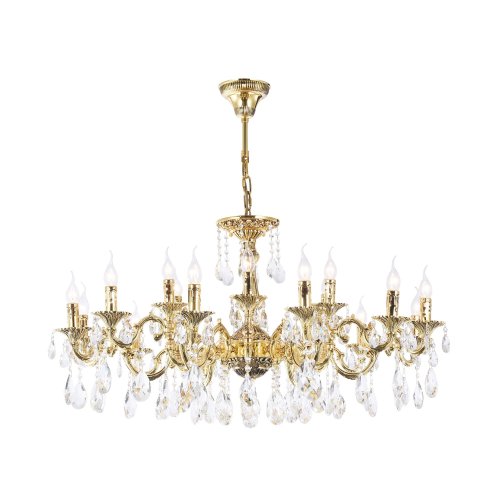 Люстра Maytoni DIA883-PL-18-G Monica золото 40W E14