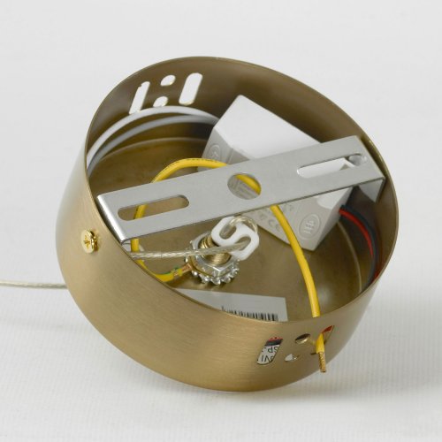 Подвесной светильник Lussole Enterprise цвет блестящее золото арт. LSP-7251 3000K 1*11W LED