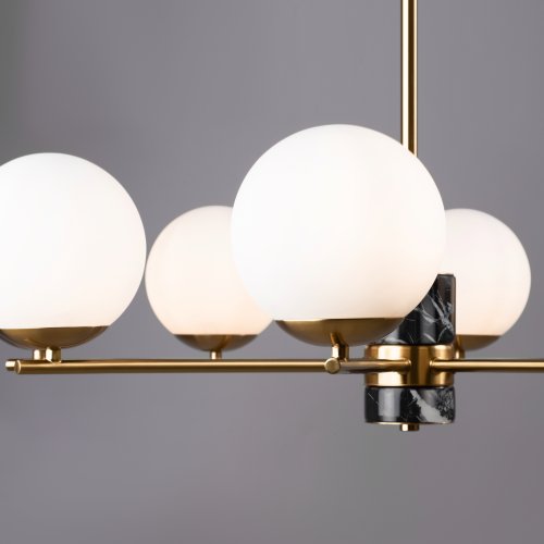 Подвесной светильник Freya Marble FR5230PL-08BS 60W латунь