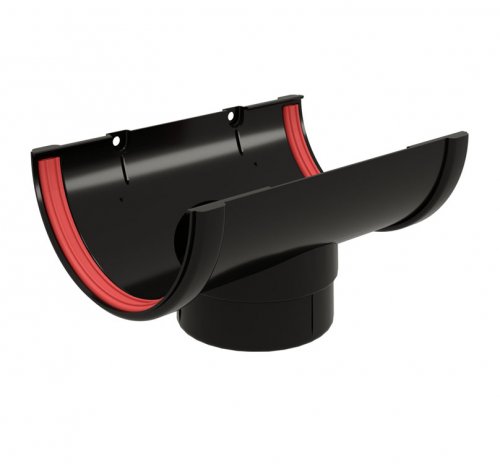 Воронка Классика 120 ПВХ GL черная RAL 9005