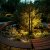 Уличный светильник поворотный на 350° Odeon Light Nature LED 9W 3000K черный, арт. 7021/9FL, высота 127см
