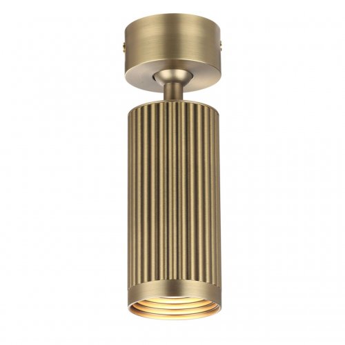 Потолочный светильник поворотный на 360° металл/латунь Odeon Light Hightech LED  GU10 10W, арт. 7013/1C