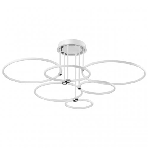 Люстра потолочная Lumion Ursula 5282/99CL 156W белый, хром