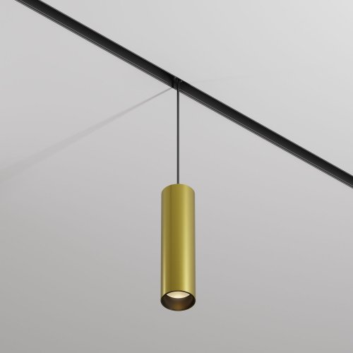 Трековый подвесной светильник Technical Focus LED TR041-4-12W3K-M-DS-BBS 12W черный/латунь