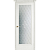 Межкомнатная дверь La Porte серия Classic модель 300.3F ясень бланко со стеклом Лилия
