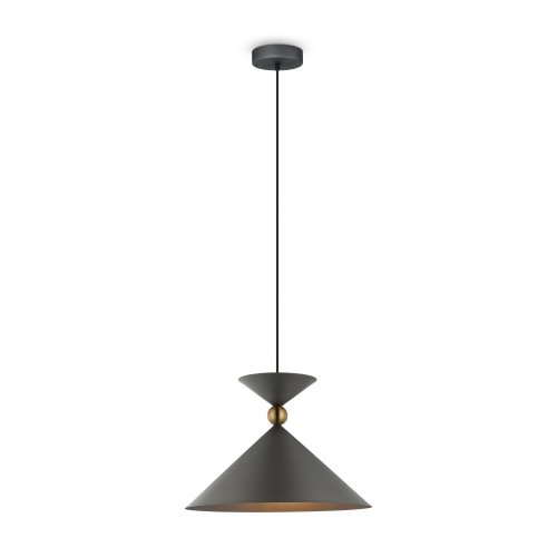 Подвесной светильник Freya Moth FR5392PL-01GR1 60W серый