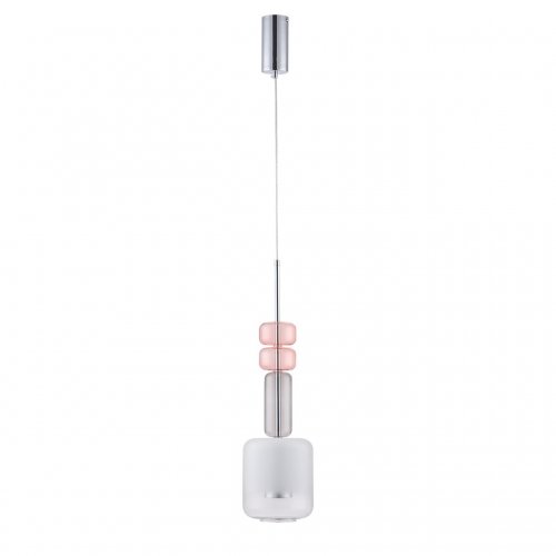 Подвес Lumion Verona 6505/1 50W хром, фиолетовый, зелёный