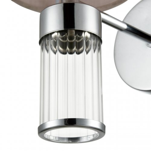 Бра Lumion Arnika цвет хром, бежевый арт. 6585/1W  1*40W E14