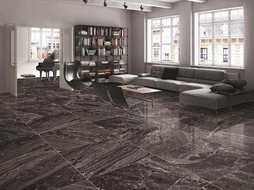 Керамогранит Primavera Titan Black Polished PR115 60x60 см