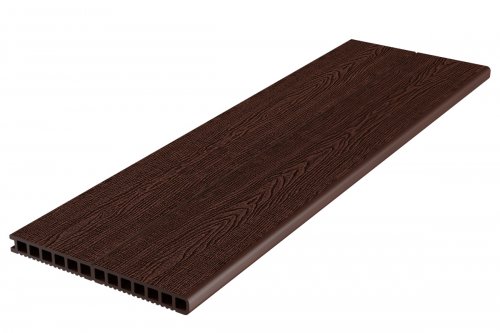 Ступень ДПК Deckron Woodlike 4000х317х28 мм, венге