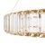 Подвесной светильник Freya Tier FR5257PL-L25G 22,5W латунь