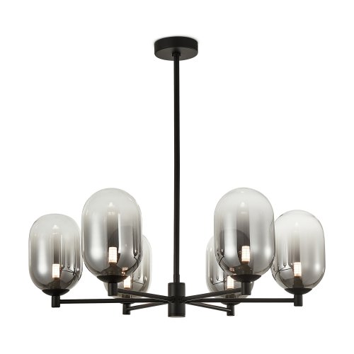 Подвесной светильник Freya Tesse FR1011PL-06B 28W матовый черный