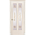 Межкомнатная дверь La Porte серия Classic модель 300.8 ясень карамель витраж с бевелсами Ажур