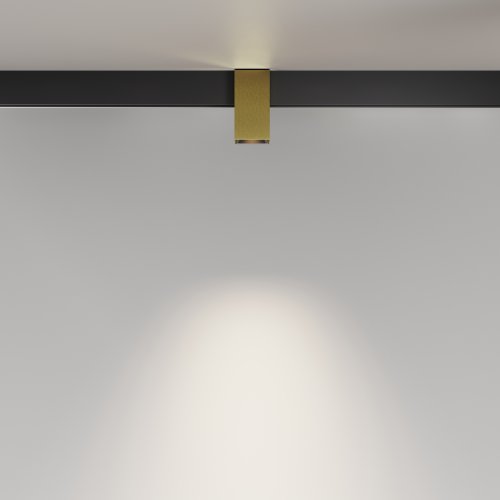 Трековый светильник Technical TR121-4-7W-DS-BS Alfa латунь 7W LED  50°