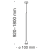 Подвесной светильник Technical Arrow P064PL-01W Подвесной светильник Technical Arrow P064PL-01W