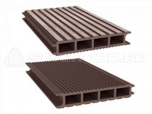 Террасная доска Savewood Standard Ulmus терракот 4000х148x25 мм