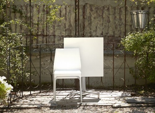 Стул пластиковый Chloe Chair Mon Amour лен