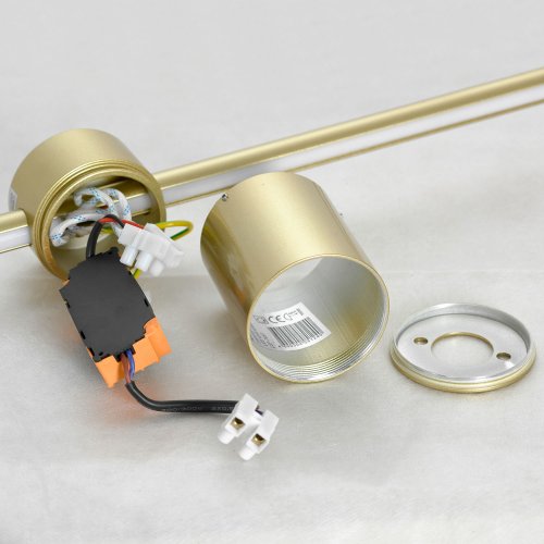 Бра настенное Lussole Bridgeport LSP-7037 12W матовое золото